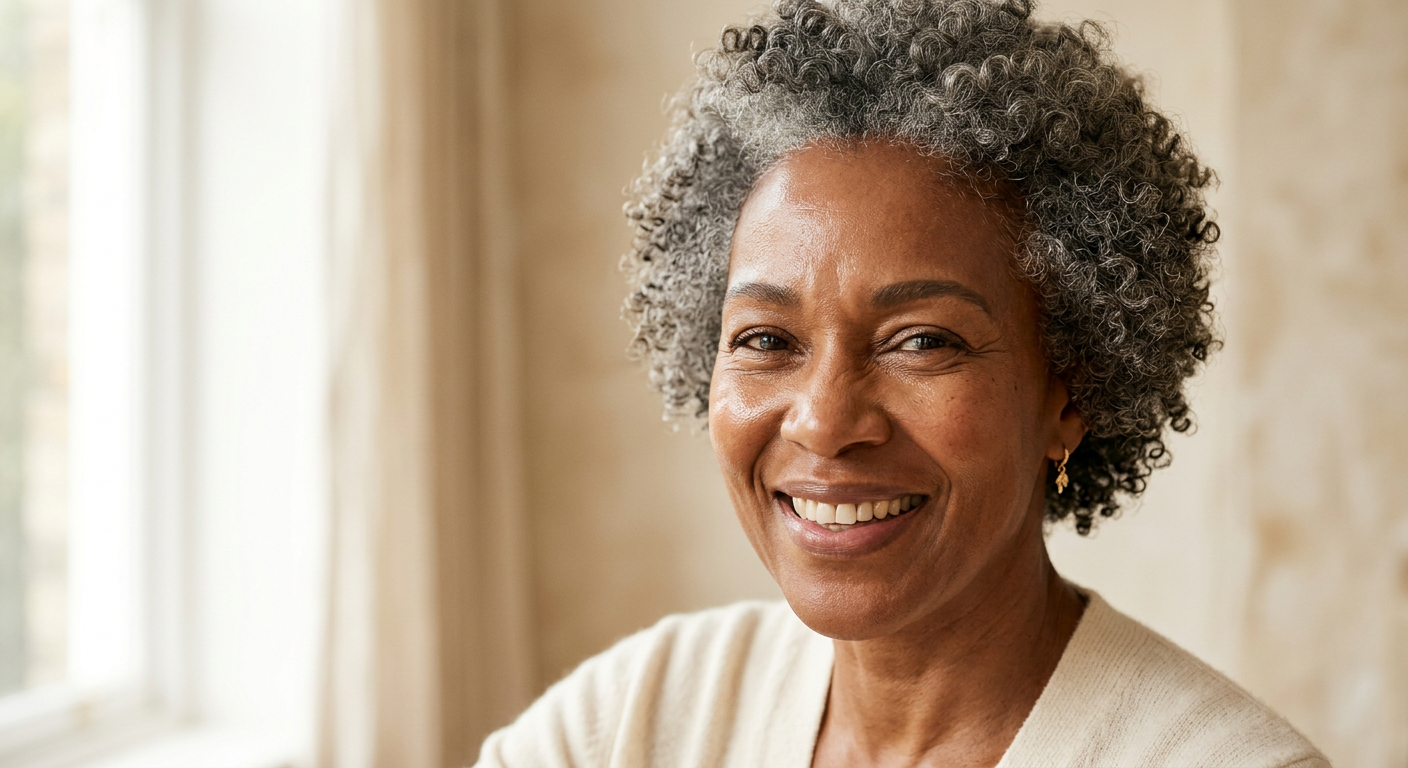 Woman with healthy skin